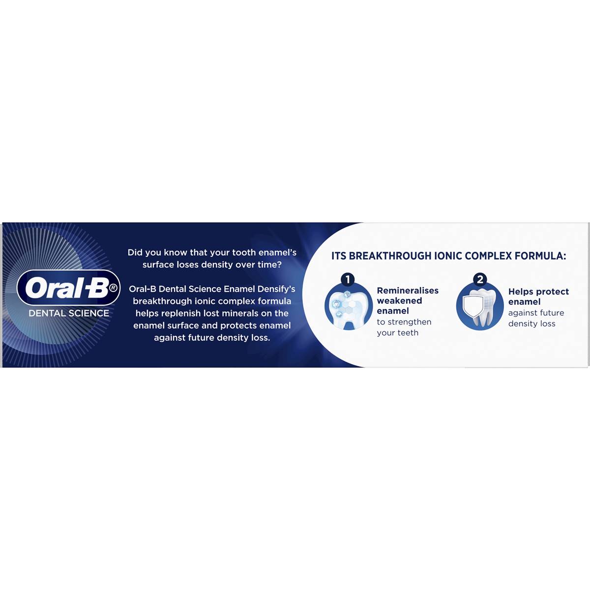 Oral B Enamel Densify Daily Whitening Toothpaste 95g | Woolworths