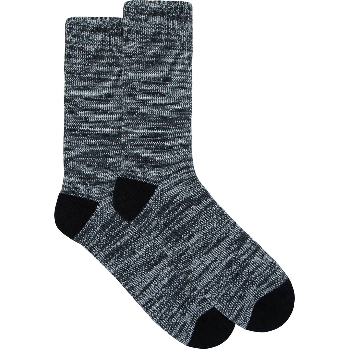 Underworks Mens Heat Bods Crew Socks Grey Size 1113 Each Woolworths