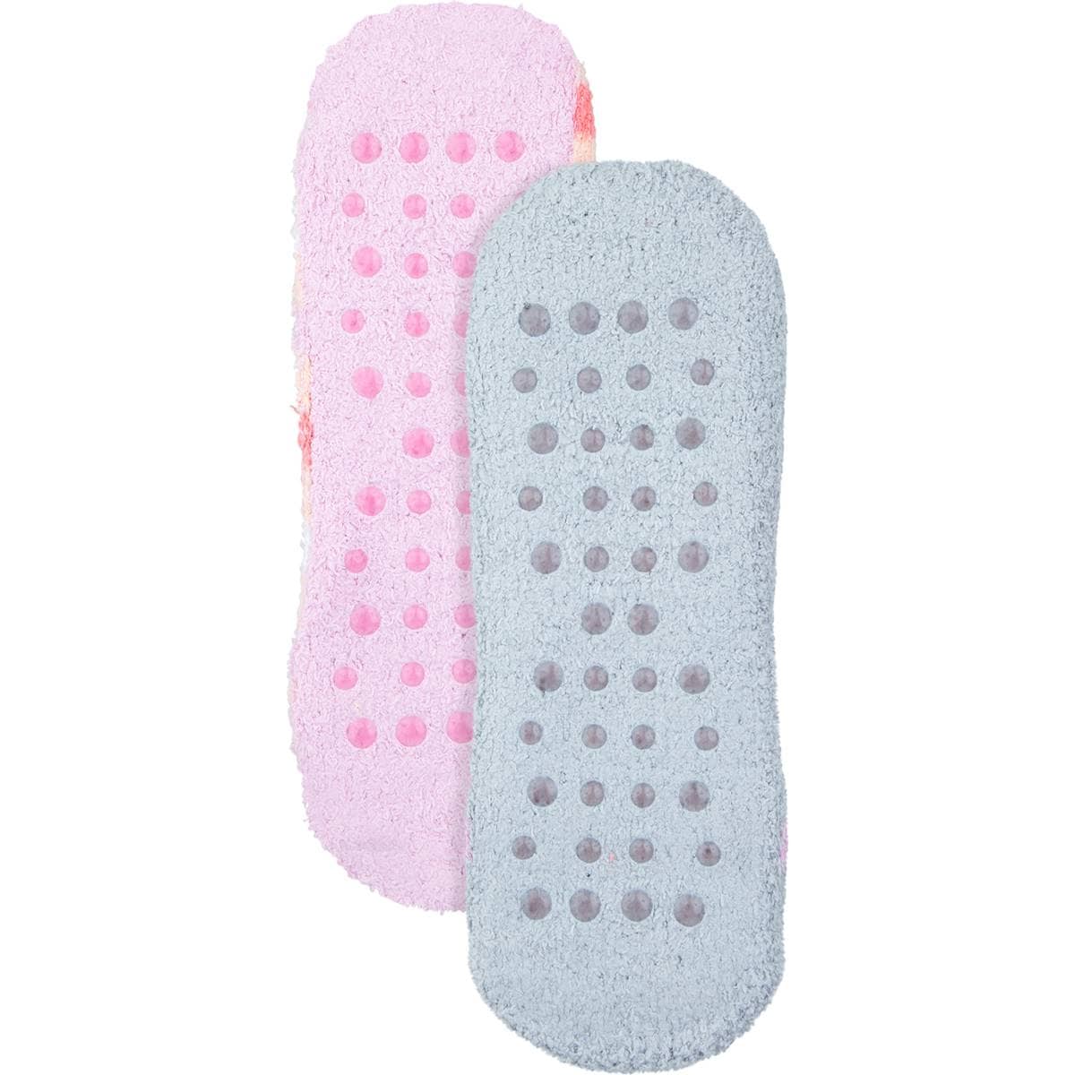 Underworks Ladies Cosies Grip Sole Socks Koala Size 58 2 Pack Woolworths
