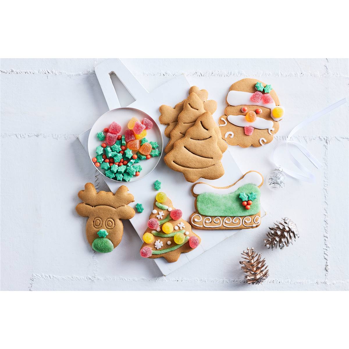 Woolworths Decorate Your Own Gingerbread Cookies 380g Woolworths