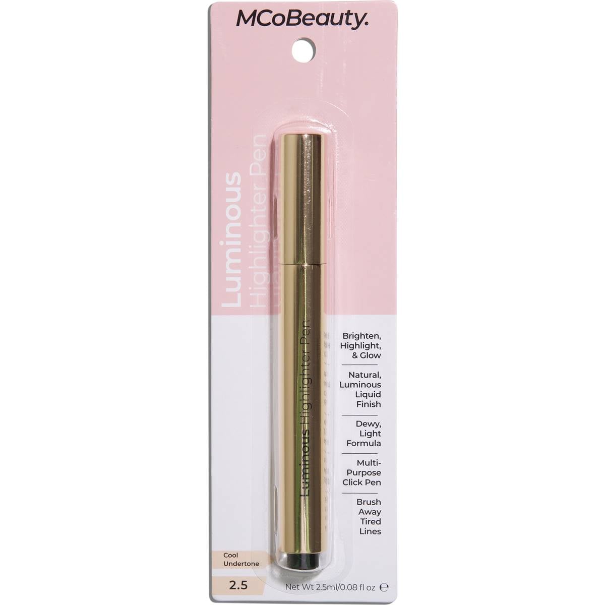 Mcobeauty Luminous Highlighter Pen 2.5 Each Woolworths
