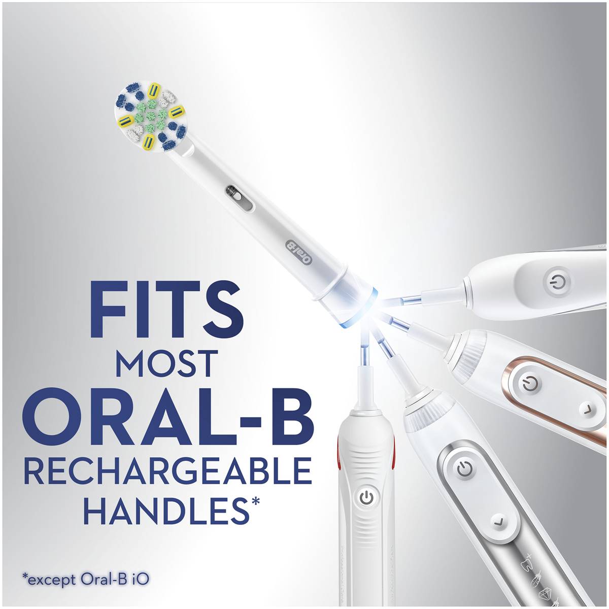 Oral B Electric Toothbrush Floss Flossaction Heads 2 Pack | Woolworths