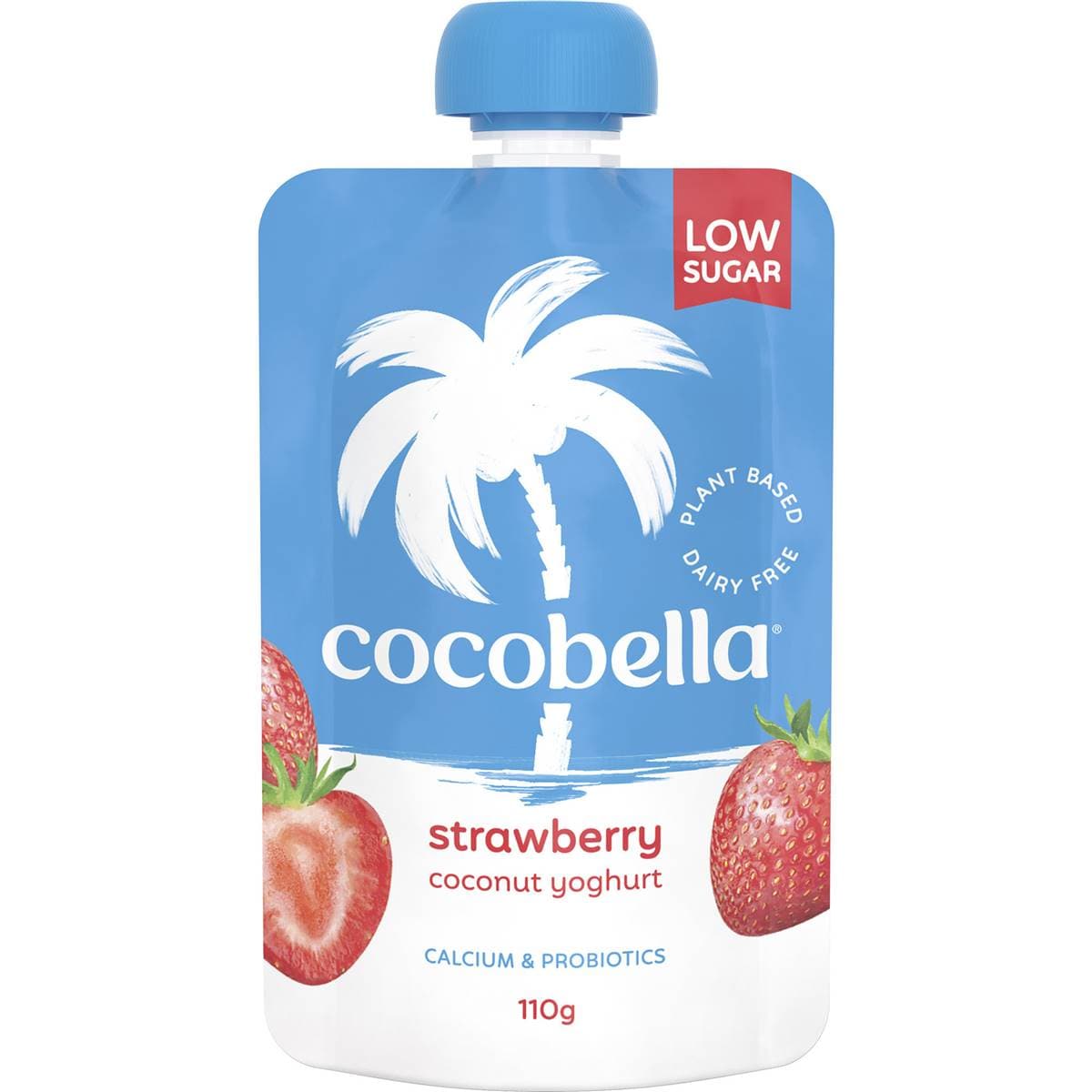 Cocobella Yoghurt Pouch Strawberry 110g Woolworths