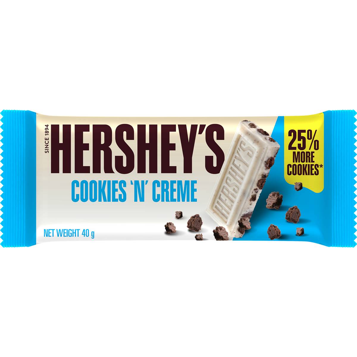 Hershey's Cookies 'N' Creme Bar 40g