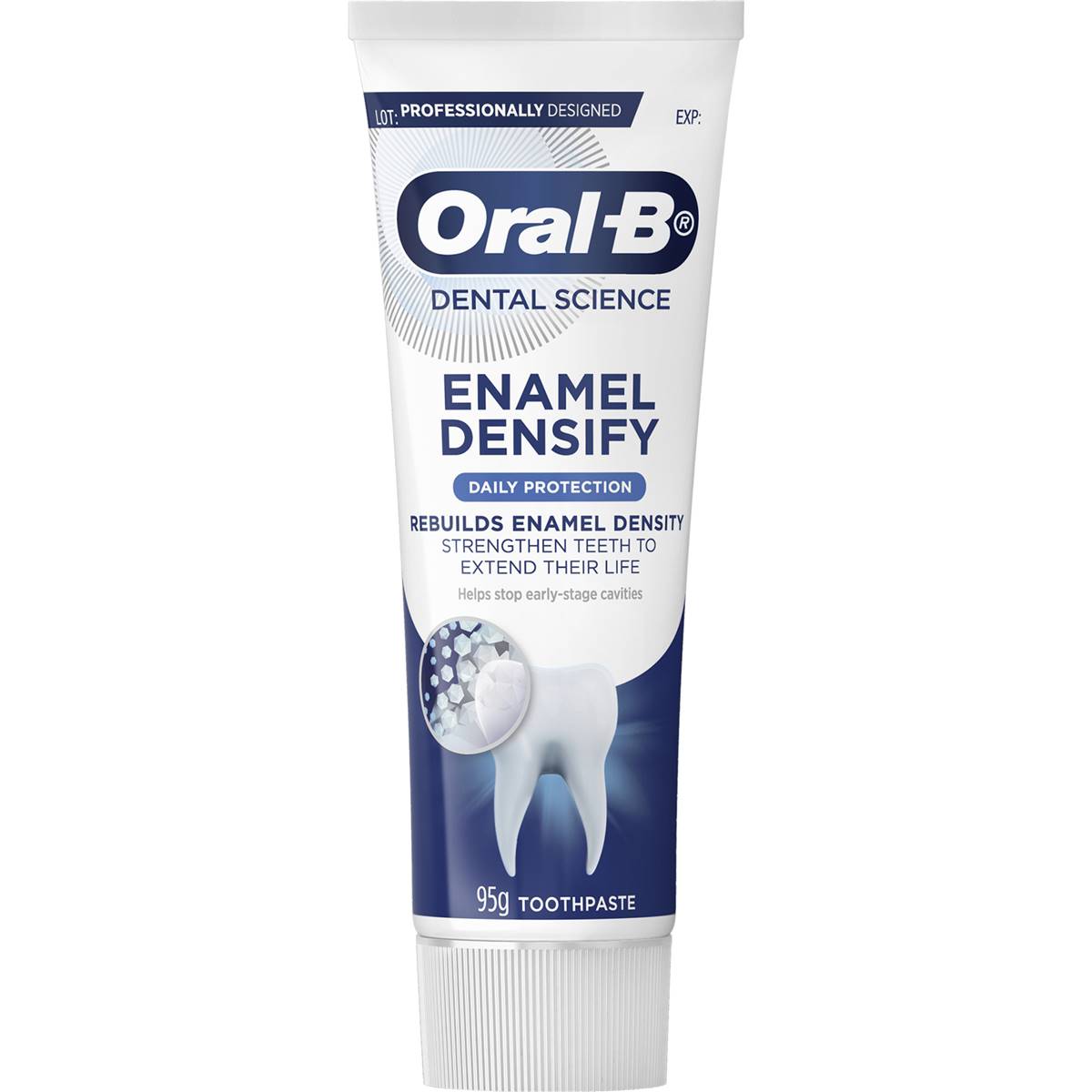 Oral B Enamel Densify Daily Protection Toothpaste Mint 95g | Woolworths