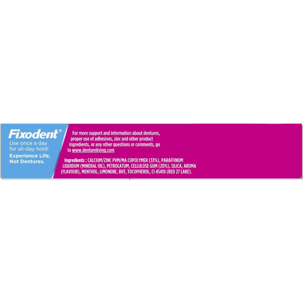 Fixodent Denture Adhesive Cream 65g Woolworths