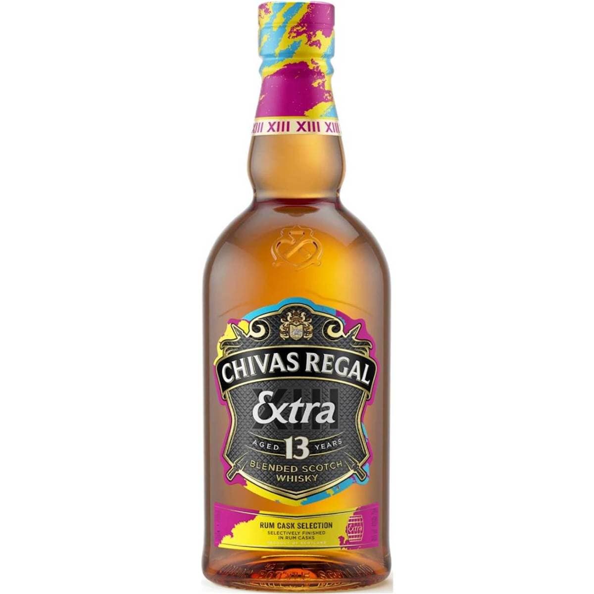 Chivas Regal Extra Rum Cask Whsky Bottles 700mL