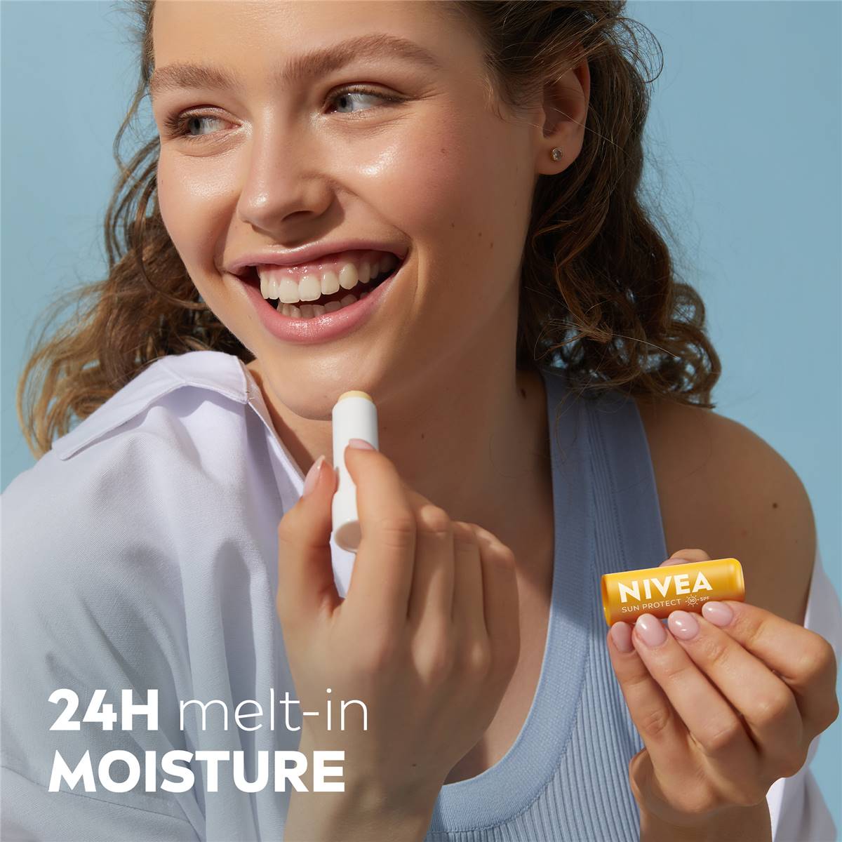 Nivea Lip Balm Ultra Care And Protect Spf 30 Each Woolworths