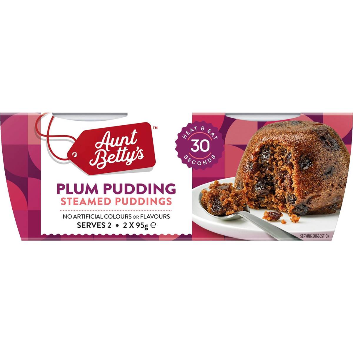 Aunt Betty's Plum Pudding