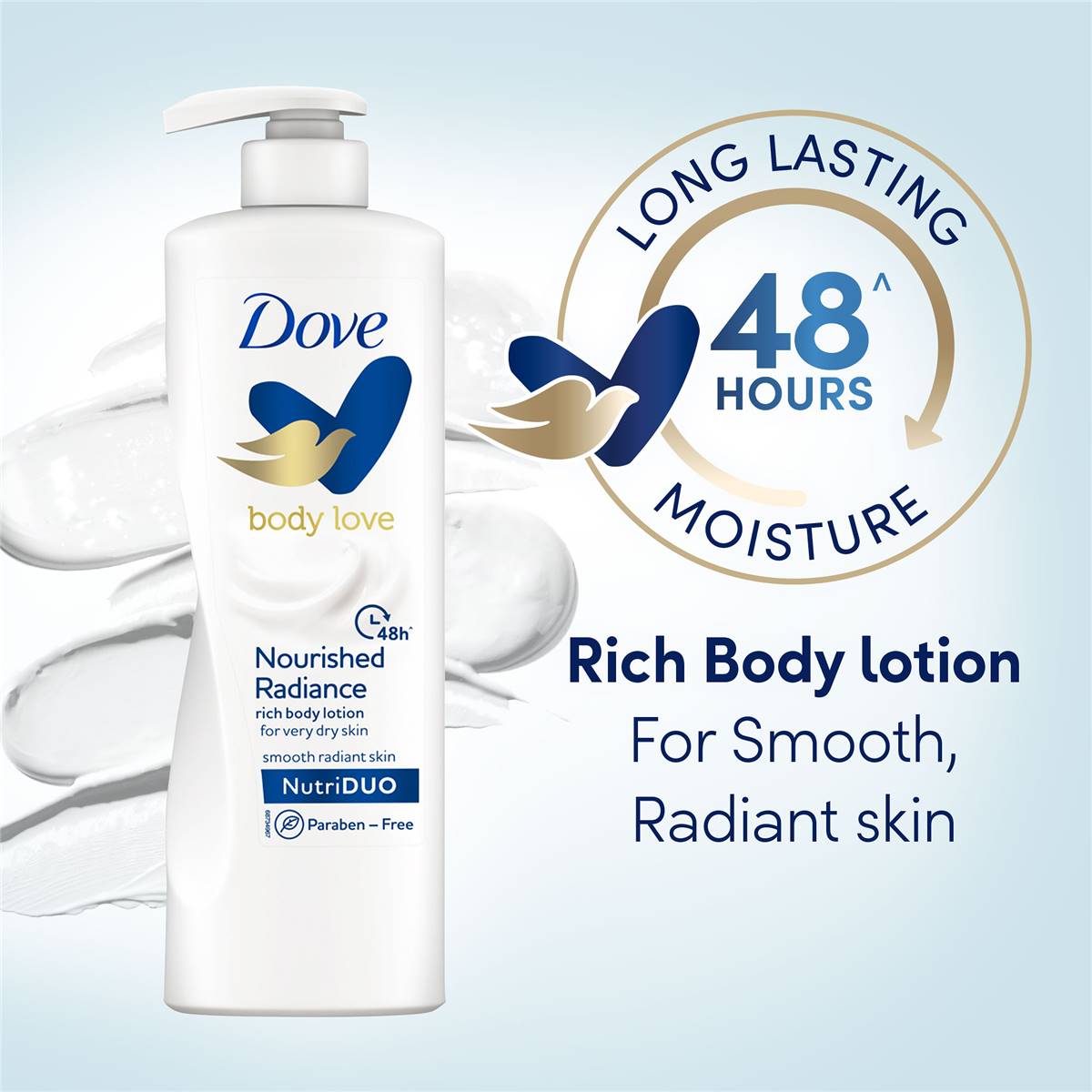 Dove Nourished Radiance Rich Body Lotion 400ml Woolworths