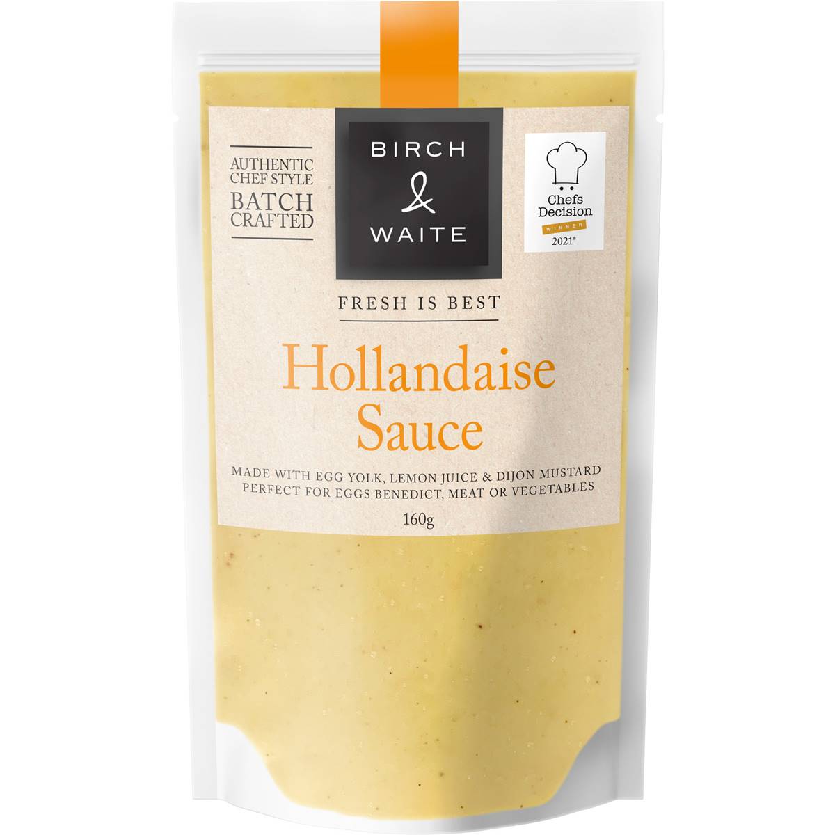 Birch & Waite Hollandaise Sauce 160g Woolworths