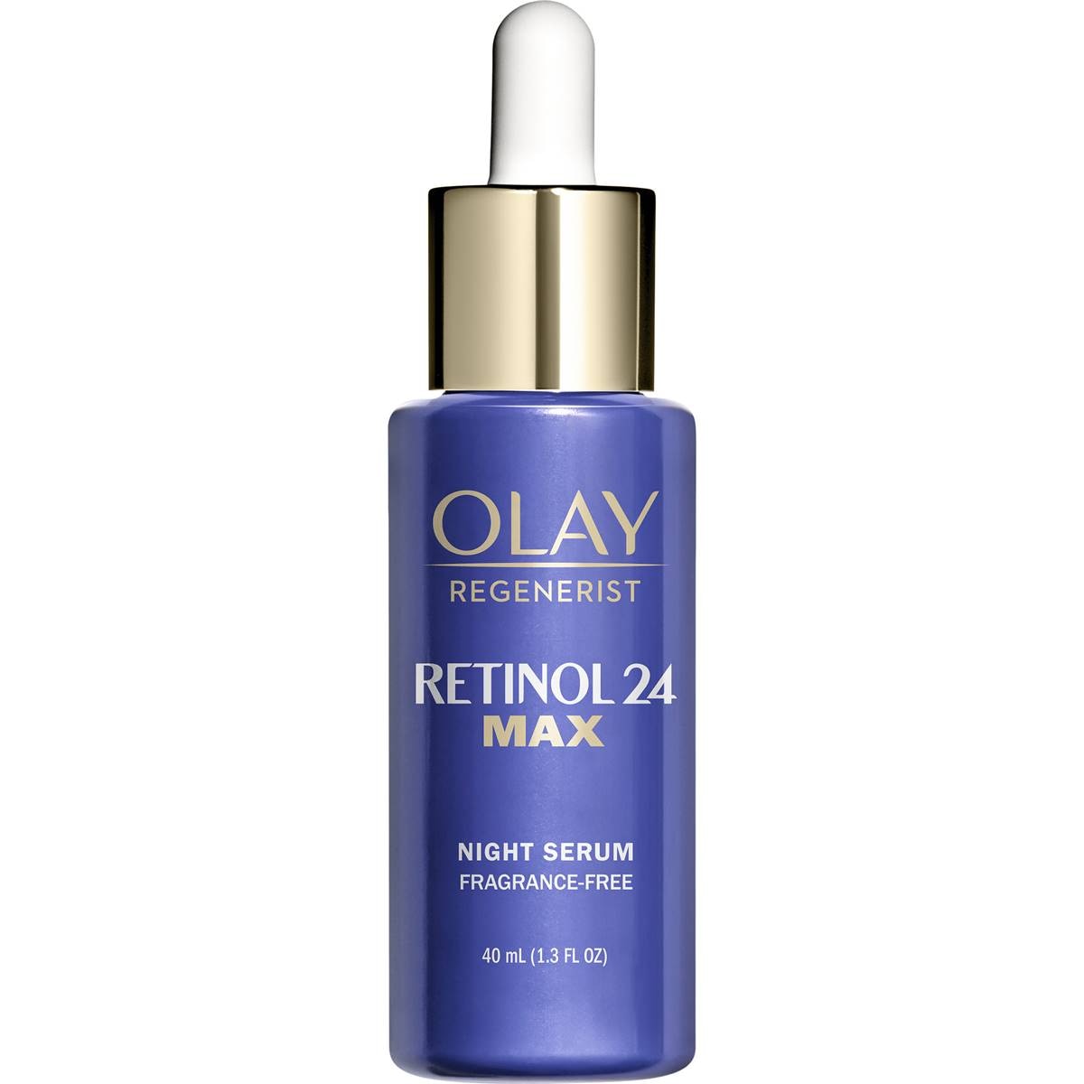 Olay Regenerist Retinol 24 Night Serum Fragrance Free 40ml | Woolworths