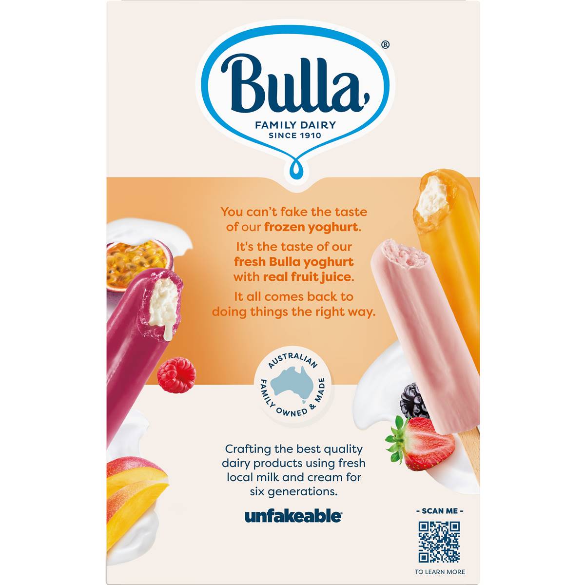 Bulla Mini Frozen Yoghurt Assorted Flavours 14 Pack Woolworths