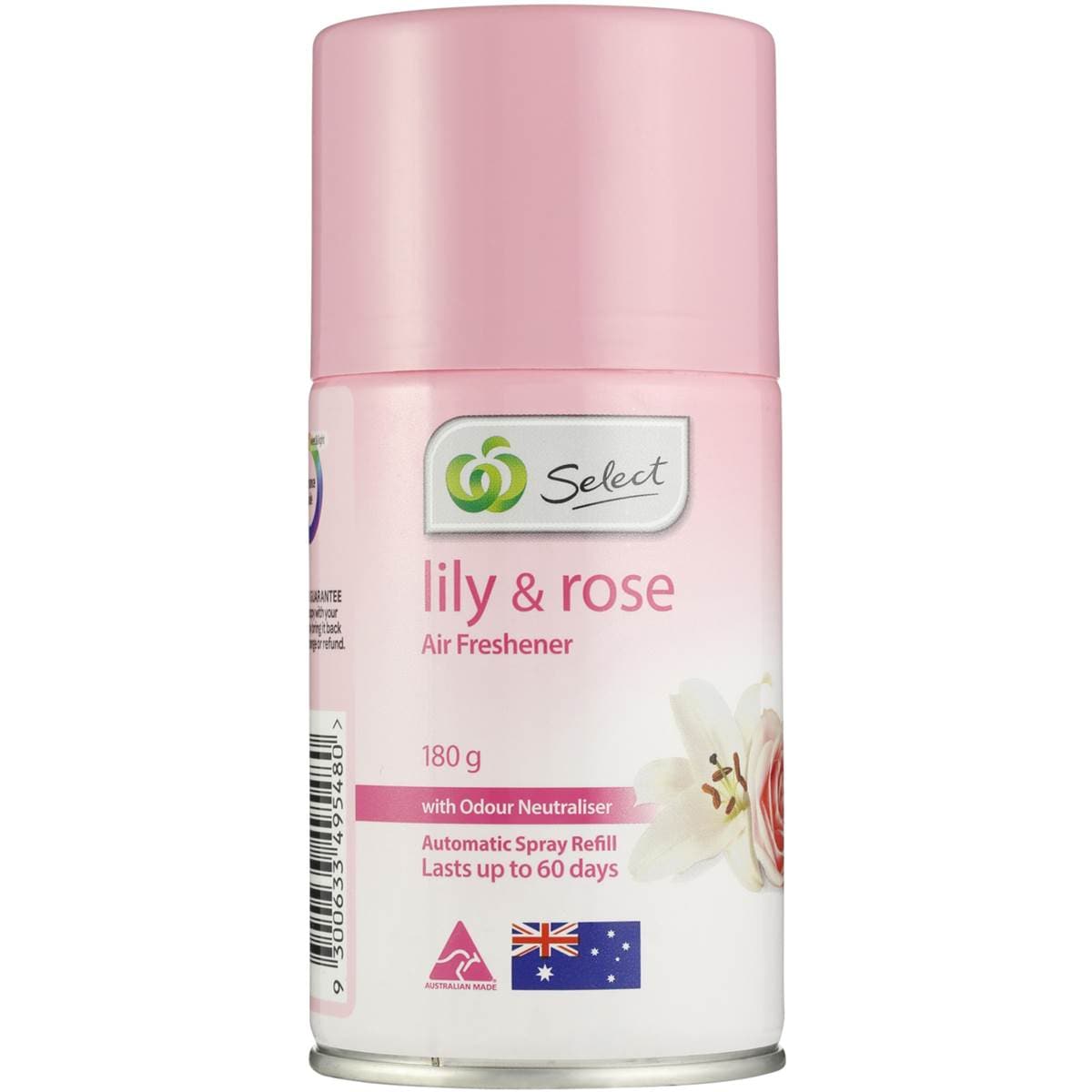 Select Automatic Spray Air Freshener Refill 180g Woolworths