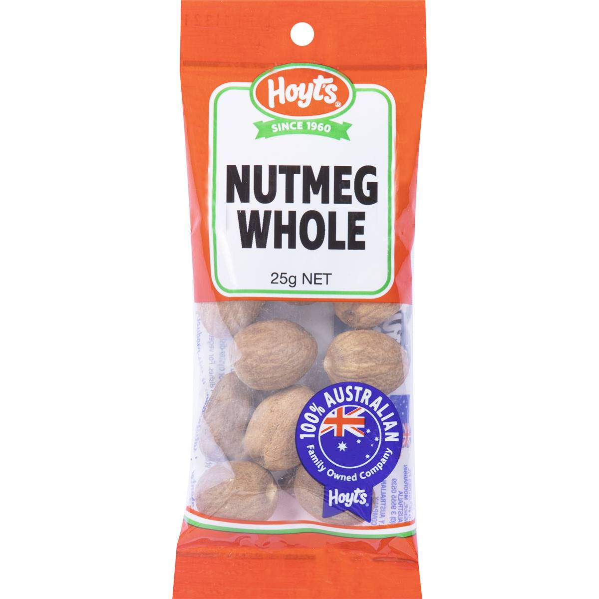 Hoyt's Nutmeg Whole Whole 30g Woolworths