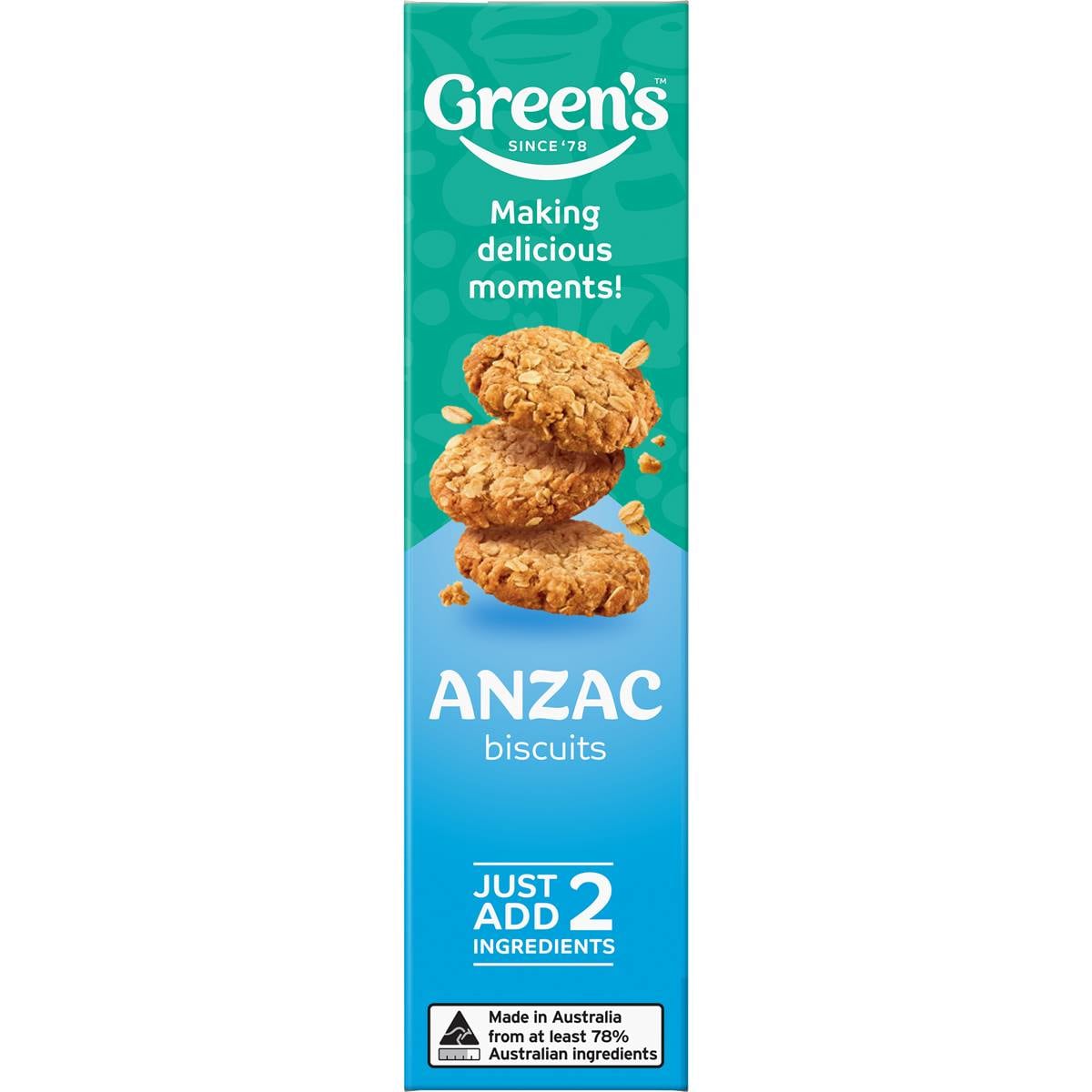 Green's Traditional Anzac Biscuits 350g Woolworths
