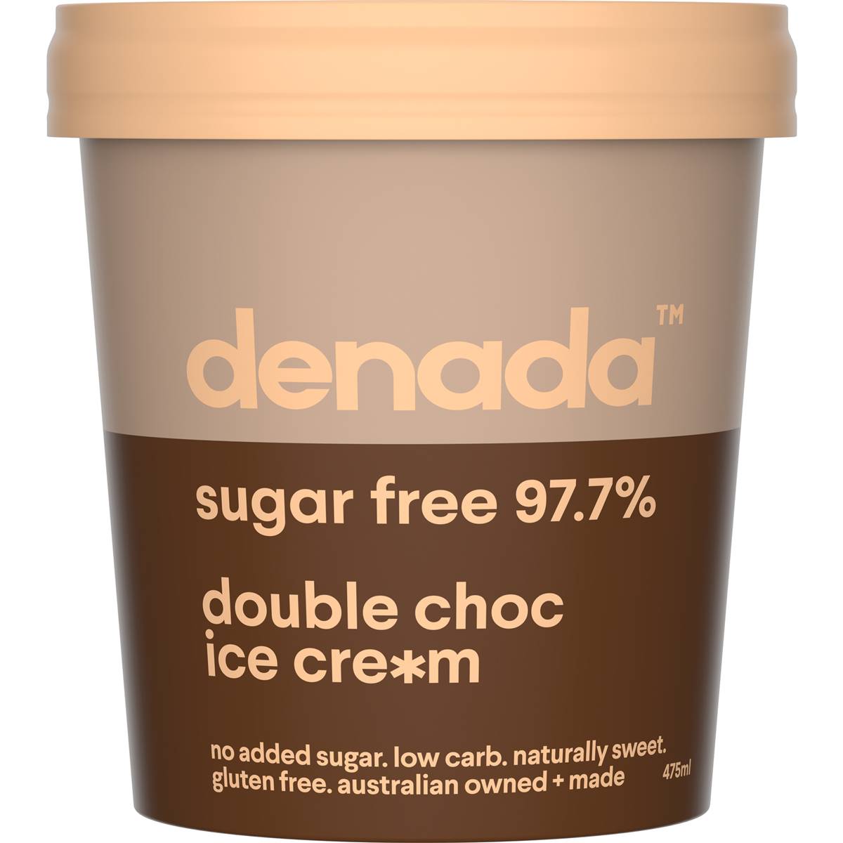 Denada Sugar Free Double Choc Covered Frozen Dessert 475ml | Woolworths