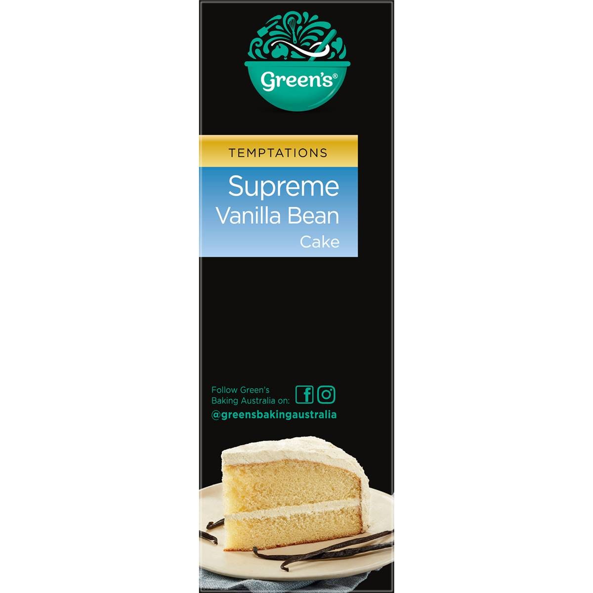 Green's Vanilla Bean Cake Mix 555g Woolworths