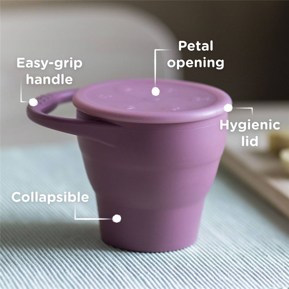 Tommee Tippee Silicone Snack Pot Each Woolworths
