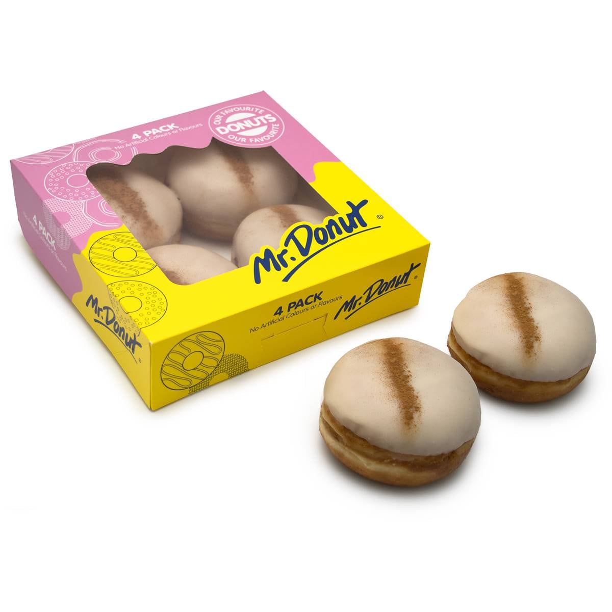 Mr Donut Banana Custard 