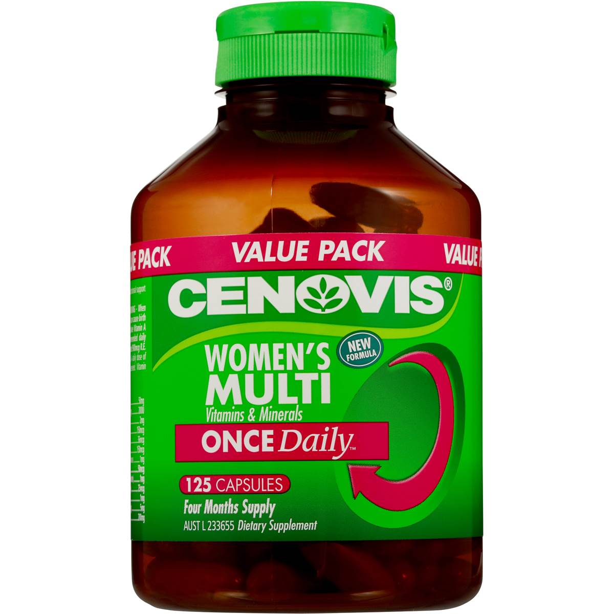 Cenovis Once Daily Women'smultivitamin & Minerals Value Pack 125