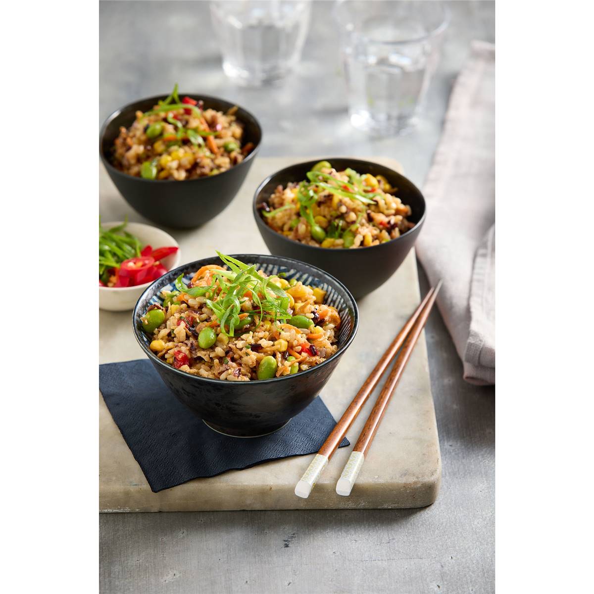 The Salad Servers Veggie Loaded Fried Rice 800g Woolworths