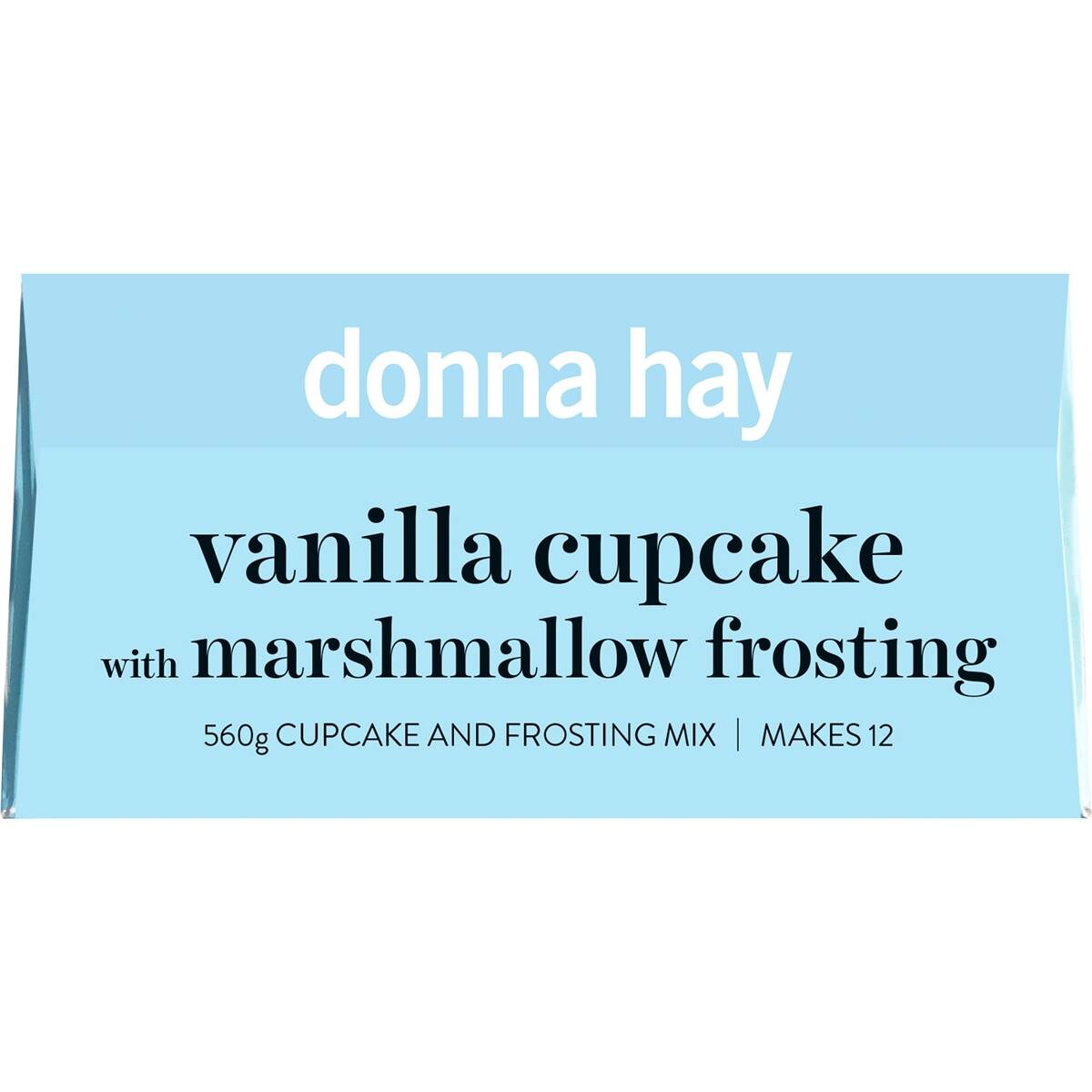 Donna Hay Vanilla Cupcake Mix With Marshmallow Frosting 560g Woolworths