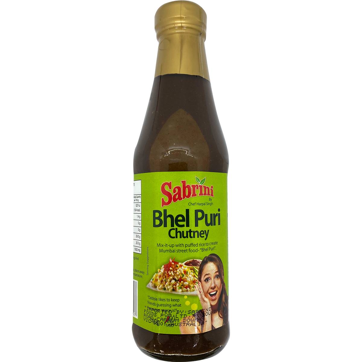 Sabrini Bhel Pori Chutney 340g Woolworths