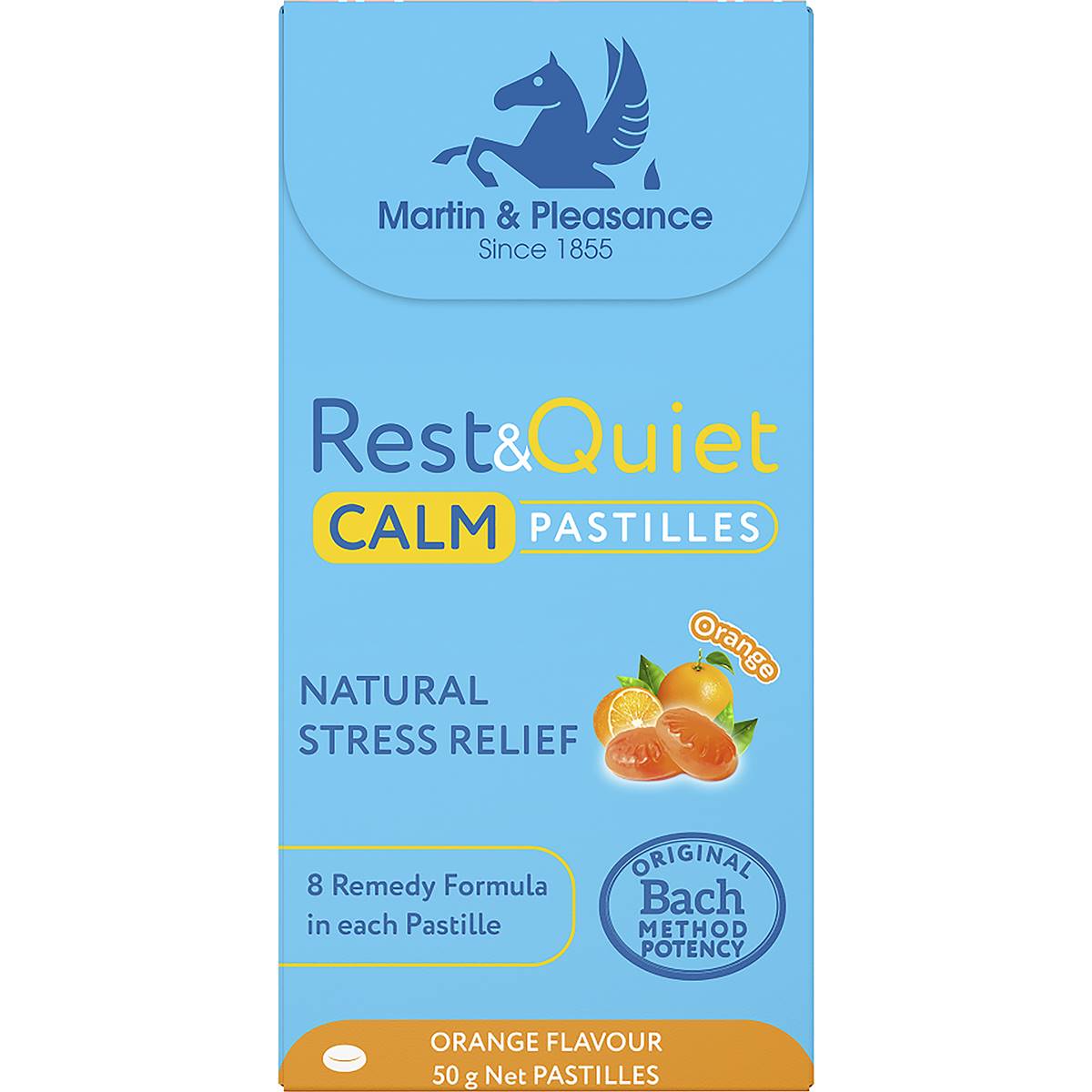 Martin & Pleasance Rest & Quiet Calm Pastilles Orange
