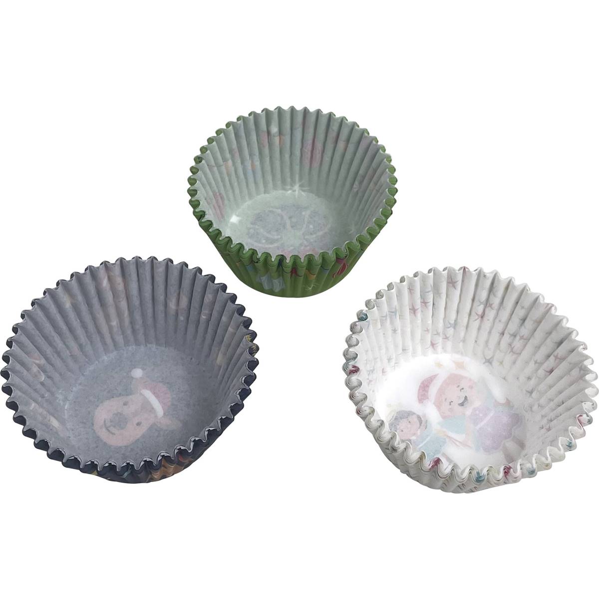 Christmas Cupcake Cases Large 75 Pack Woolworths