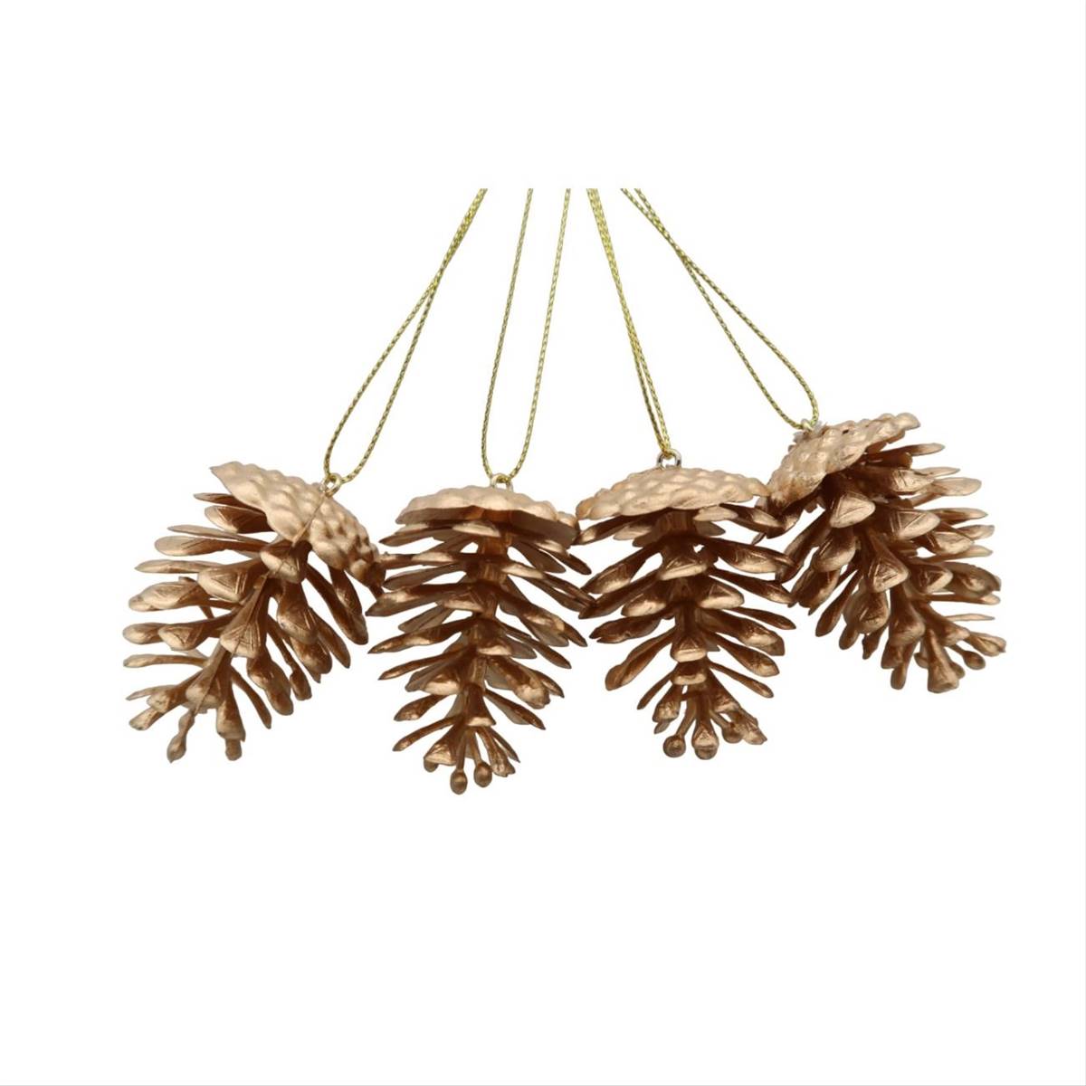 Christmas Pinecones Copper 