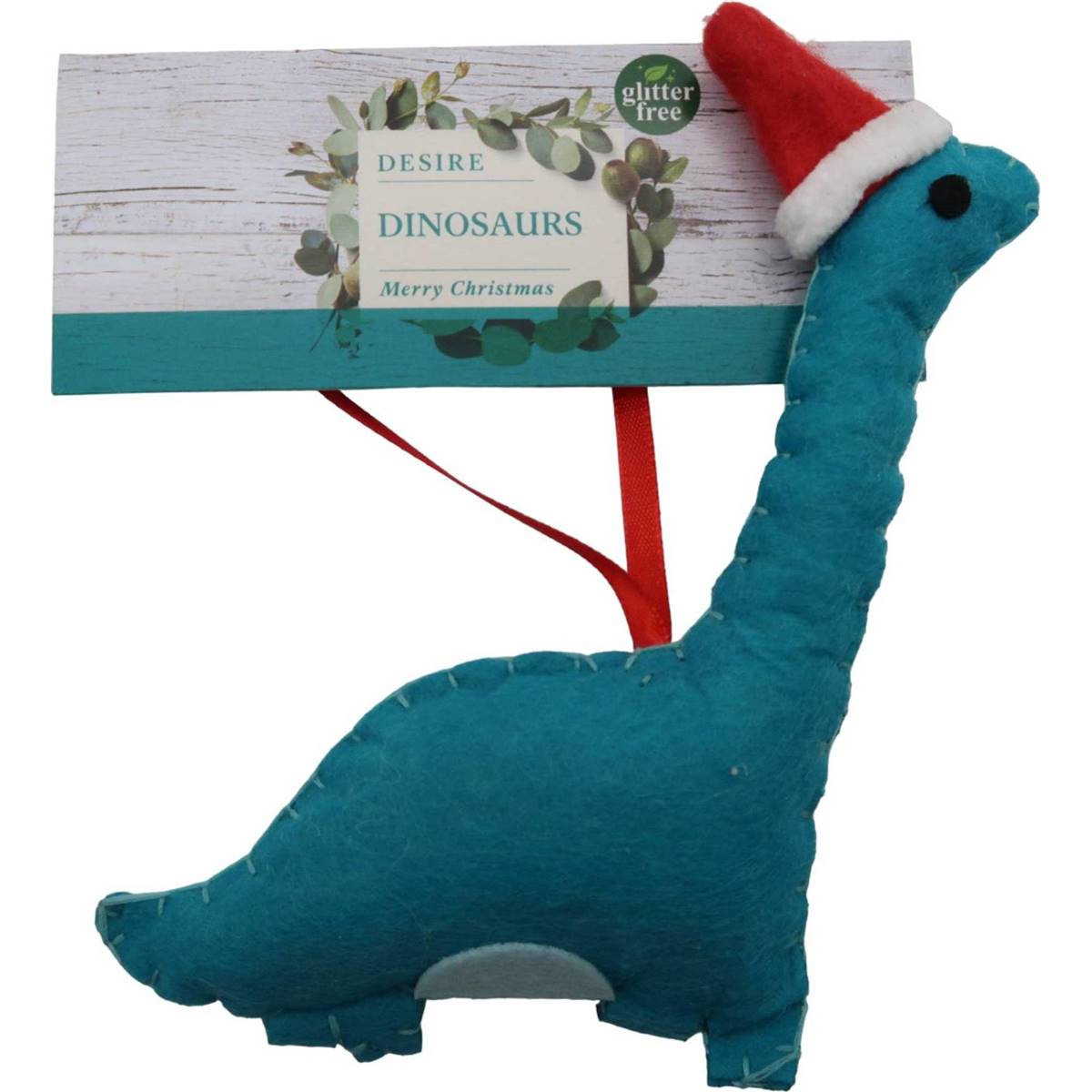 Christmas Decoration Blue Dino 