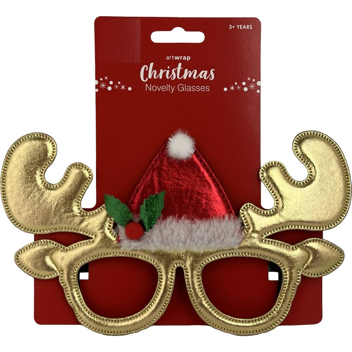 Christmas Novelty Glasses Reindeer