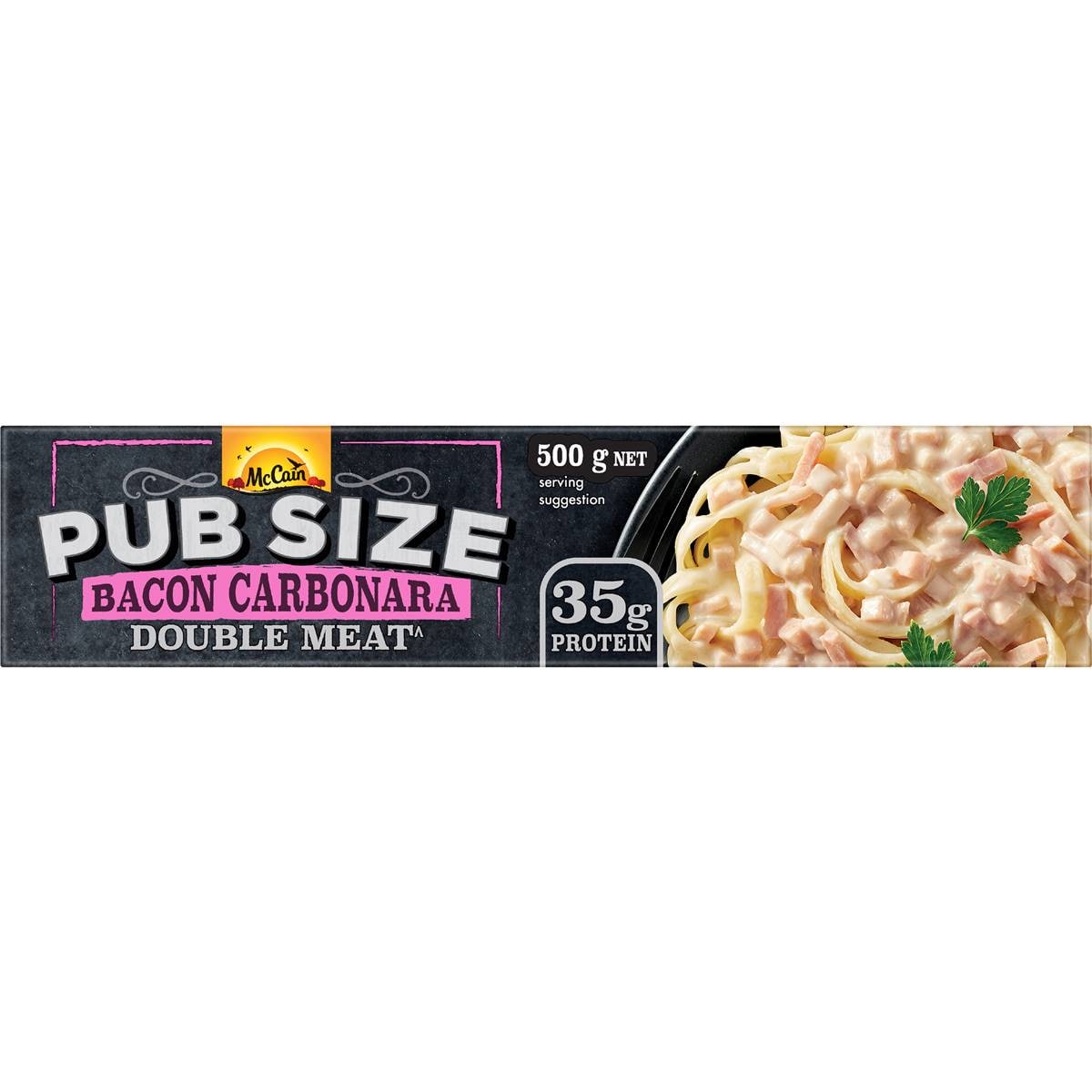 Mccain Pub Size Bacon Carbonara Meat Bacon Carbonara 500g Woolworths