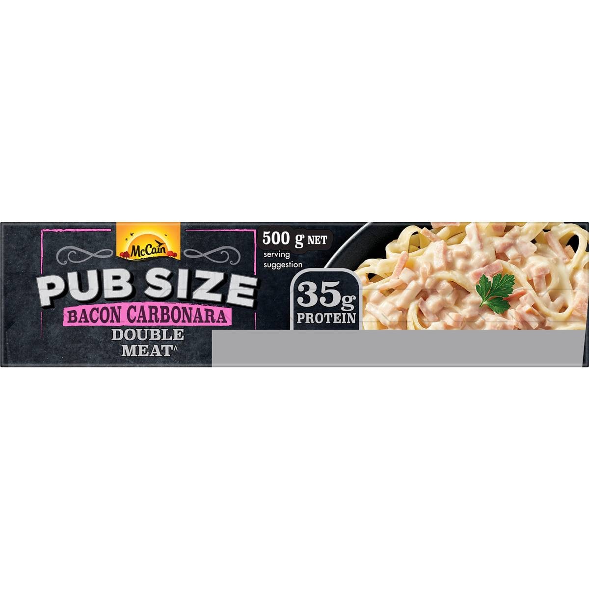 Mccain Pub Size Bacon Carbonara Meat Bacon Carbonara 500g Woolworths