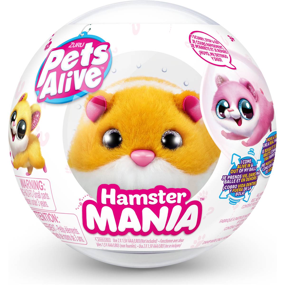 Hamstermania Pets Alive Capsule Assorted Each | Woolworths