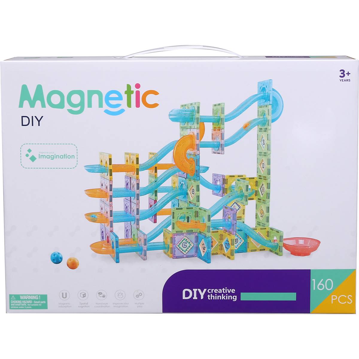 Magnetic Diy 160 Pcs 160 Piece Magnetic Diy 