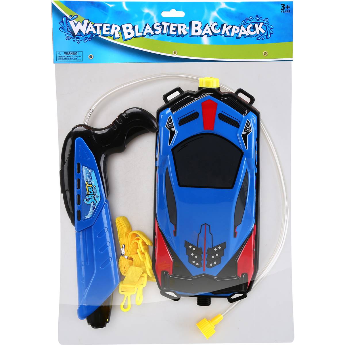 Water Blaster Back Pack Racing Car Each Woolworths