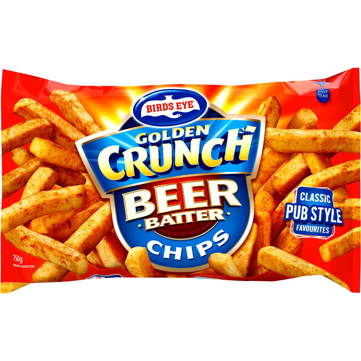 Birds Eye Beer Batter Chips 750g Woolworths