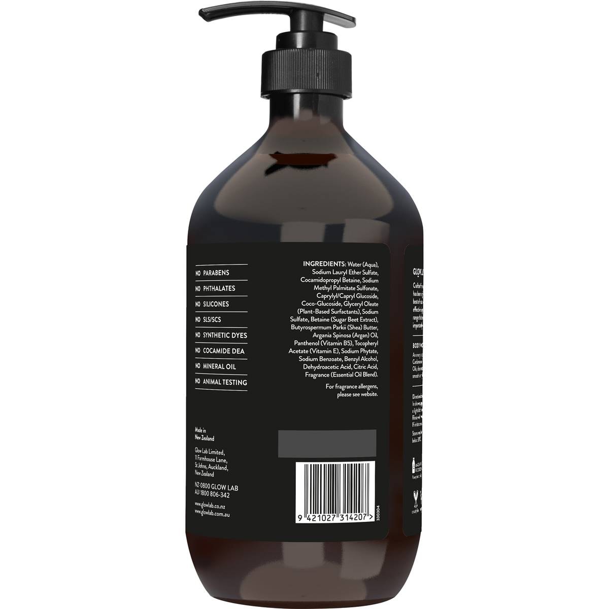 Glow Lab Body Wash Man 900ml Woolworths