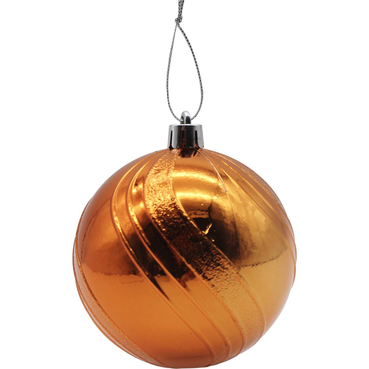 Christmas Baubles Copper 2 Pack Woolworths