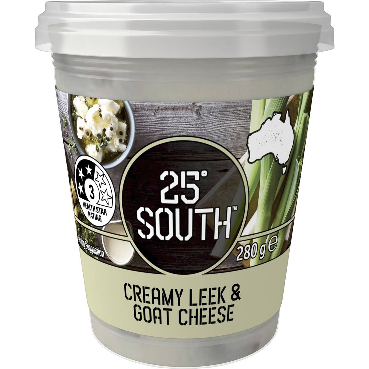  25 South Leek & Goat Cheese Sauce