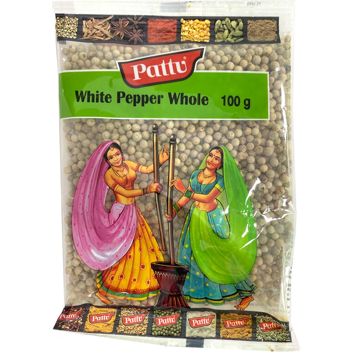 Pattu Whole White Pepper 