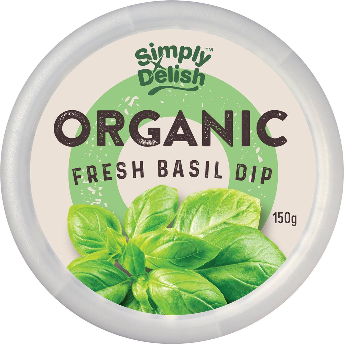 Simplydelish Organic Basil Pesto 150g Woolworths