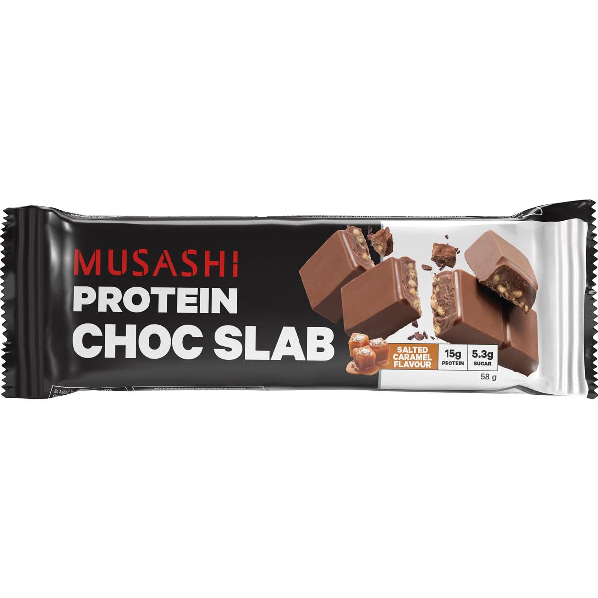 Musashi Protein Slab Salted Caramel