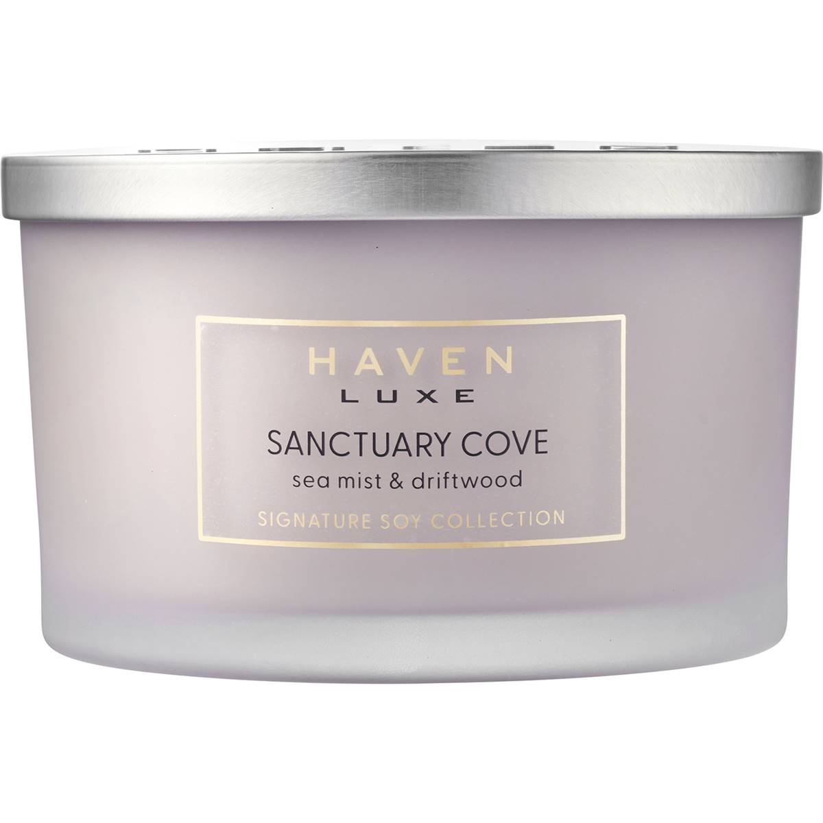 Haven Luxe Sanctuary Cove Sea Mist Signature Soy Blend Candle
