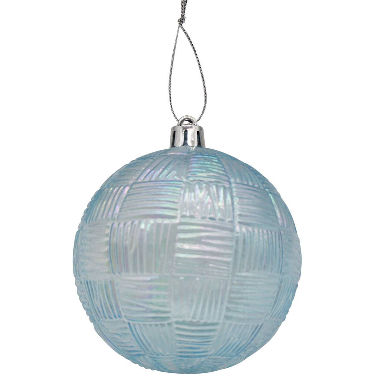 Christmas Baubles Blue 2 Pack | Woolworths