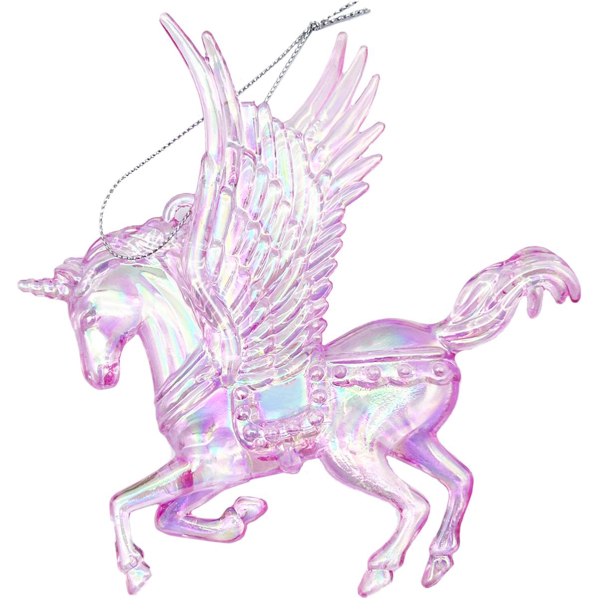 Christmas Fairytale Pegasus Decoration Pink