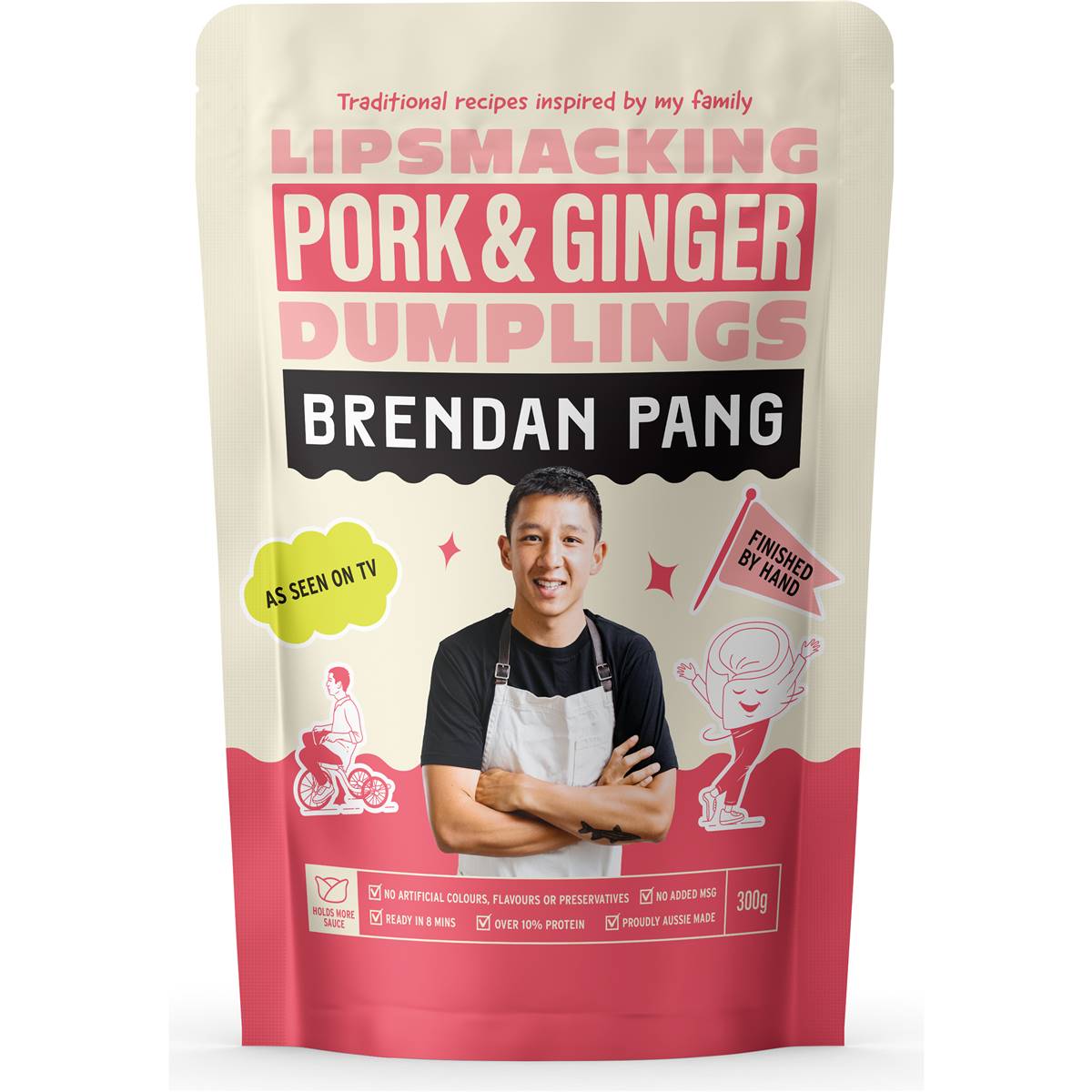 Brendan Pang Pork Ginger Dumpling 300g Woolworths