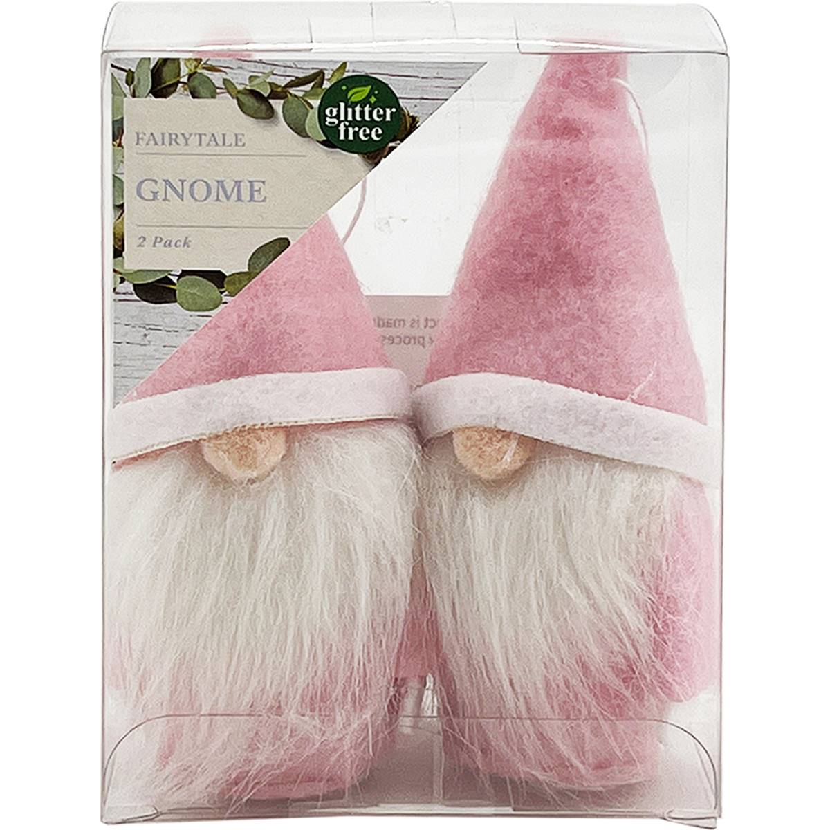 Christmas Decoration Fairytale Gnome Pink